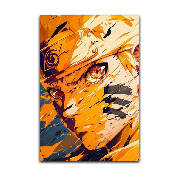 تابلو شاسی دنیای قاب مدل انیمه ناروتو طرح Naruto کد STRP53