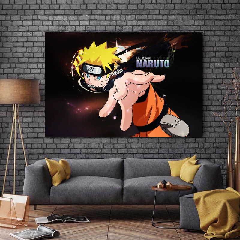 تابلو شاسی طرح انیمه مدل Naruto کد A114