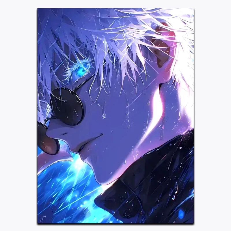 متال پوستر انیمه Jujutsu Kaisen طرح شخصیت Gojo کد 12075