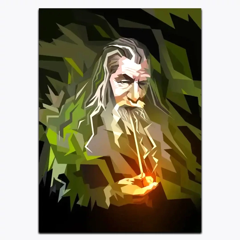 متال پوستر فیلم Lord Of The Rings کد 12710