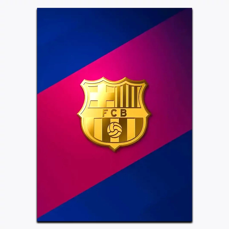 متال پوستر Barcelona کد 12536