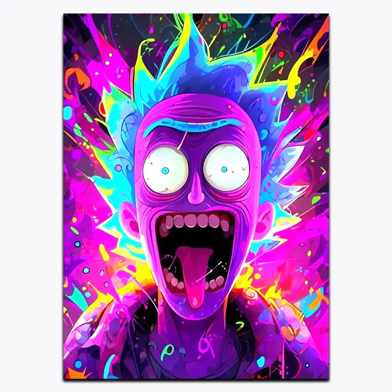 متال پوستر سریال Rick and Morty کد 12512