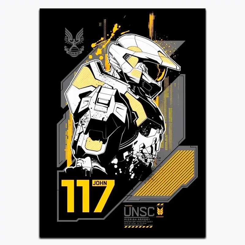 متال پوستر بازی Halo Infinite کد 12427