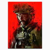متال پوستر بازی Call Of Duty شخصیت پرایس کد G 11972
