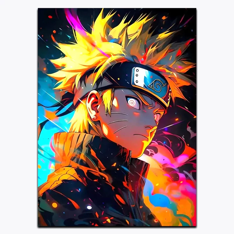 متال پوستر شخصیت Naruto 2