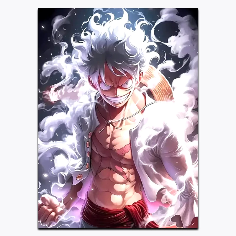 متال پوستر انیمه One Piece طرح شخصیت Luffy کد 11832