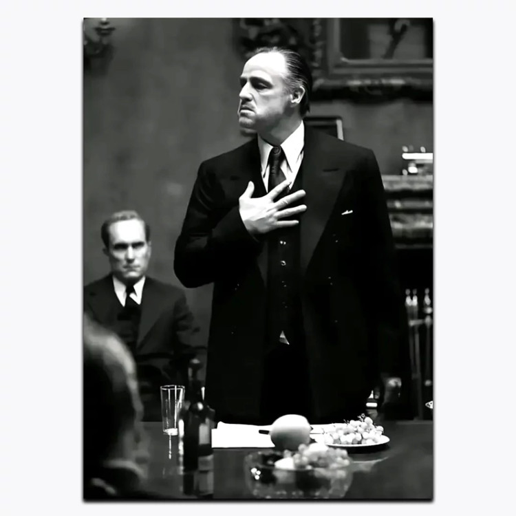 متال پوستر The Godfather(پدرخوانده) کد M11816
