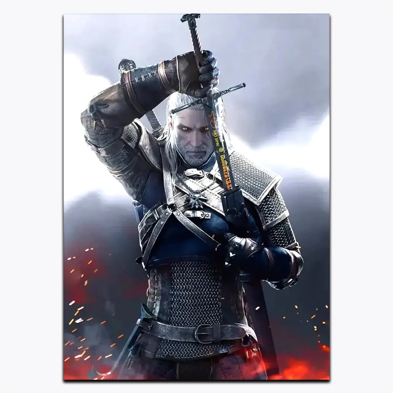 متال پوستر بازی The Witcher کد G 11964