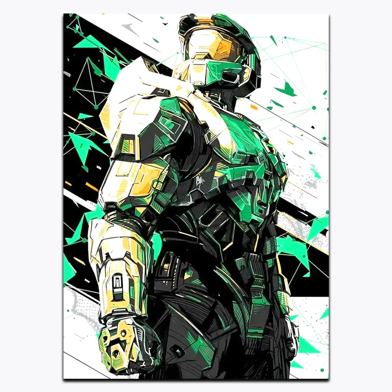 متال پوستر بازی Halo Infinite کد G 12081