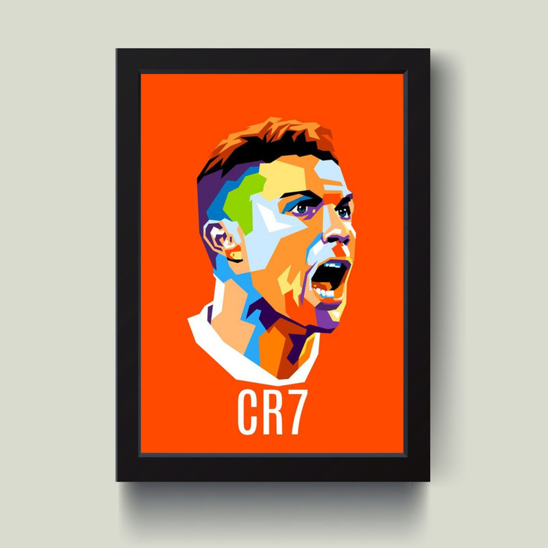 تابلو مدل Ronaldo کد S1303-b