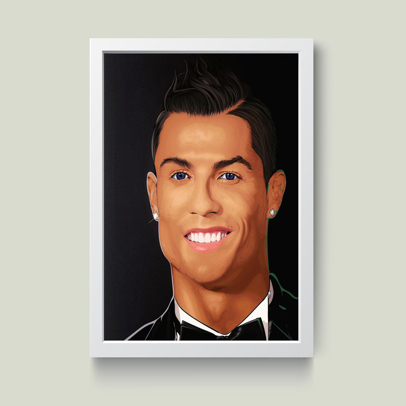 تابلو مدل رونالدو Ronaldo کد S3003-w