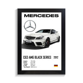 تابلو ماشین طرح بنز AMG C63 کد PF-23186