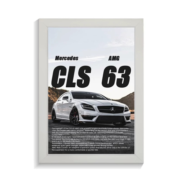 تابلو ماشین طرح بنز CLS 63 کد PF-23197