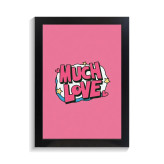 تابلو عاشقانه طرح much love کد PF-27091