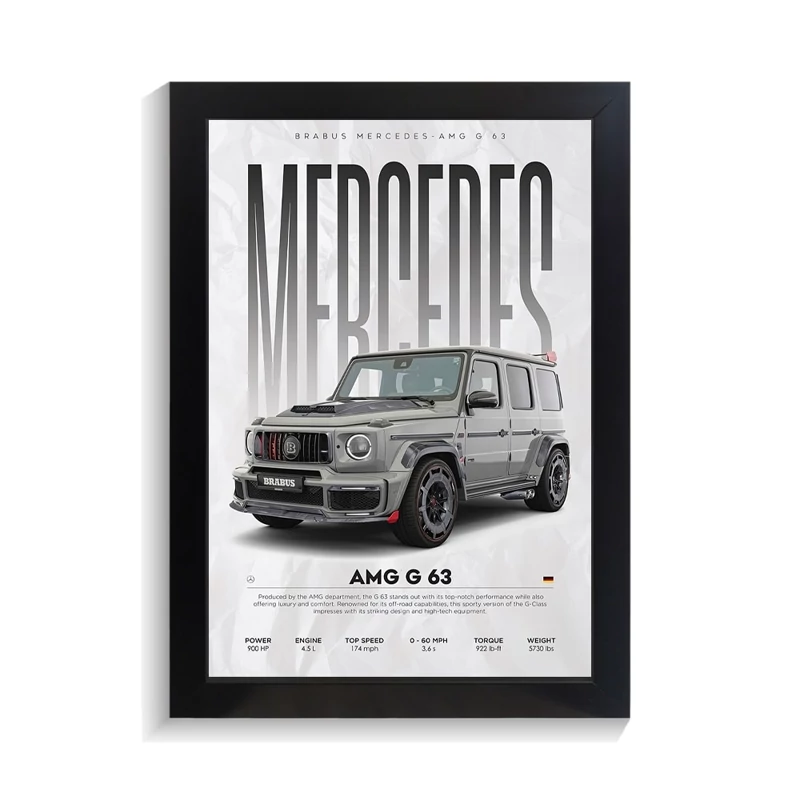 تابلو ماشین طرح بنز AMG G63 کد PF-23168