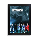 تابلو خواننده طرح Monsta x کد PF-20221
