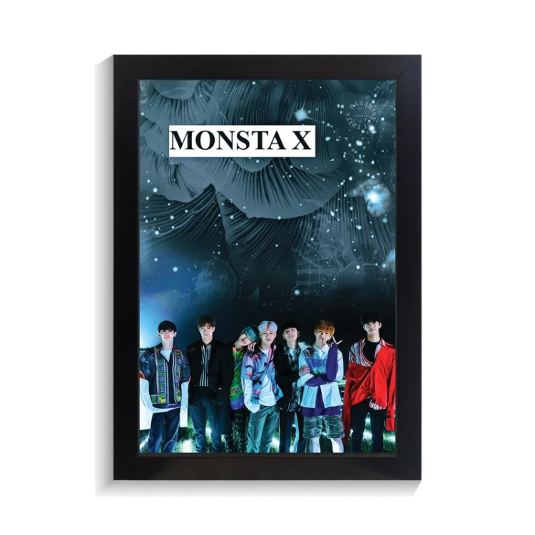 تابلو خواننده طرح Monsta x کد PF-20221