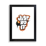 تابلو تایپوگرافی طرح just do it کد PF-15055