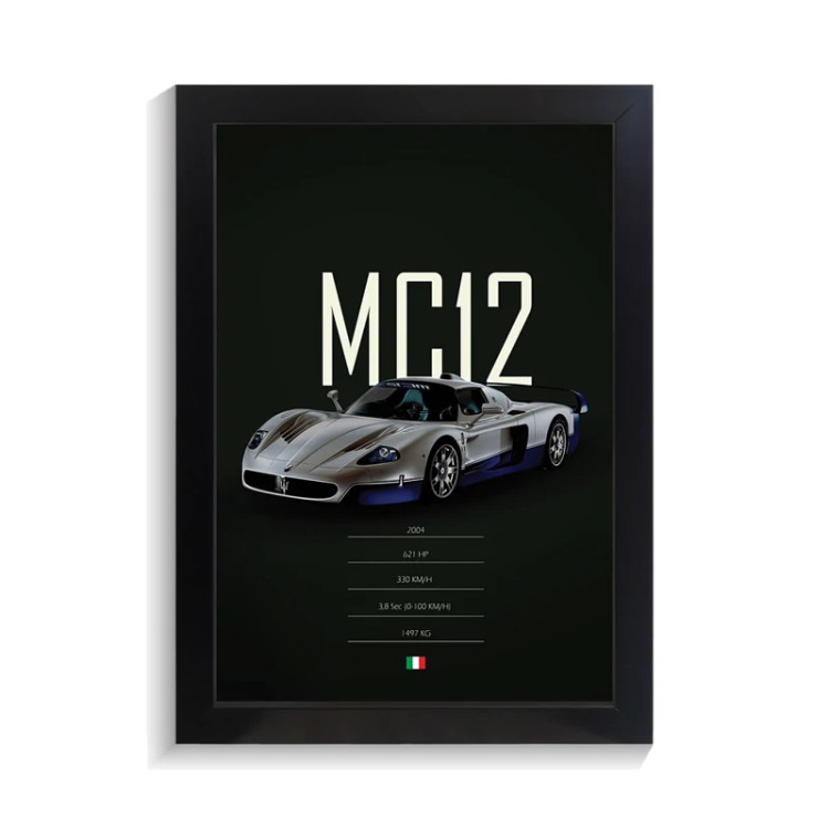 تابلو ماشین طرح مازراتی MC12 کد PF-23348