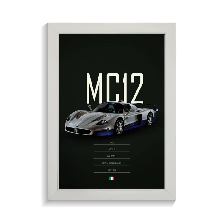 تابلو ماشین طرح مازراتی MC12 کد PF-23348