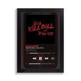 تابلو خواننده طرح موزیک پلیر Kill Bill دوجا کت کد PF-20318