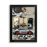 تابلو ماشین طرح پورشه 911 GT3 RS کد PF-23426