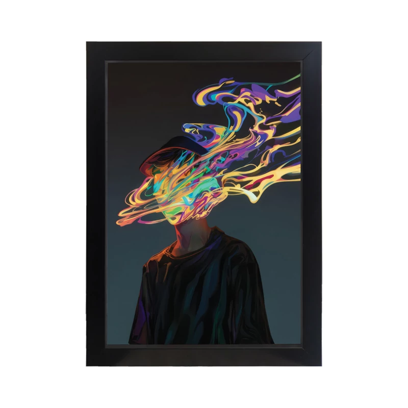 تابلو فانتزی طرح COLORS کد PF-21053