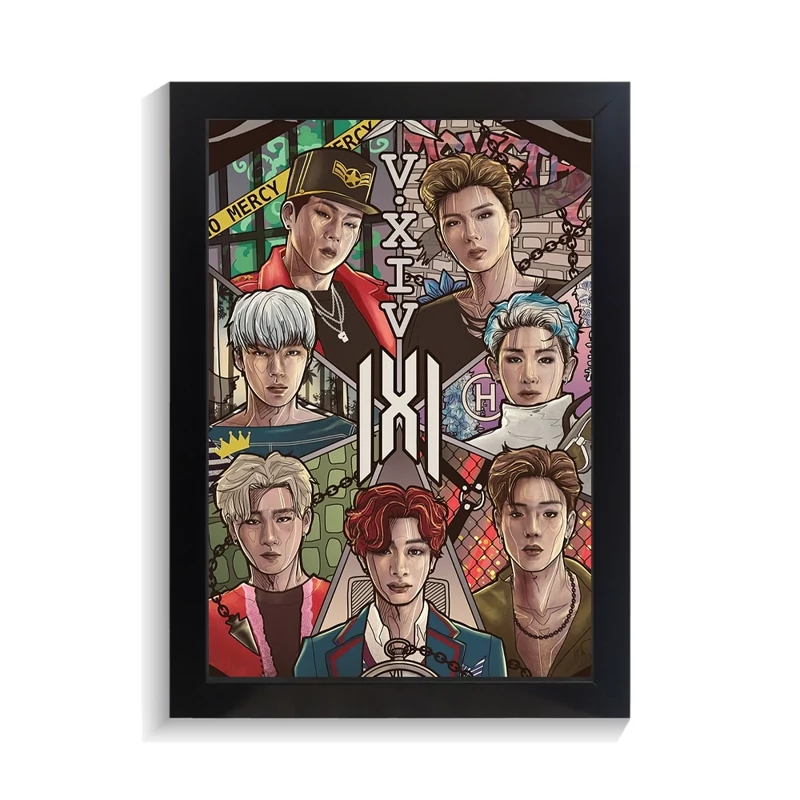 تابلو خواننده طرح Monsta x کد PF-20239