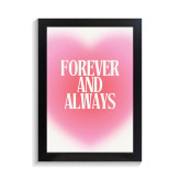 تابلو عاشقانه طرح forever کد PF-27086