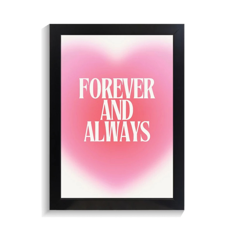تابلو عاشقانه طرح forever کد PF-27086