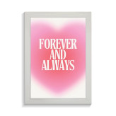تابلو عاشقانه طرح forever کد PF-27086