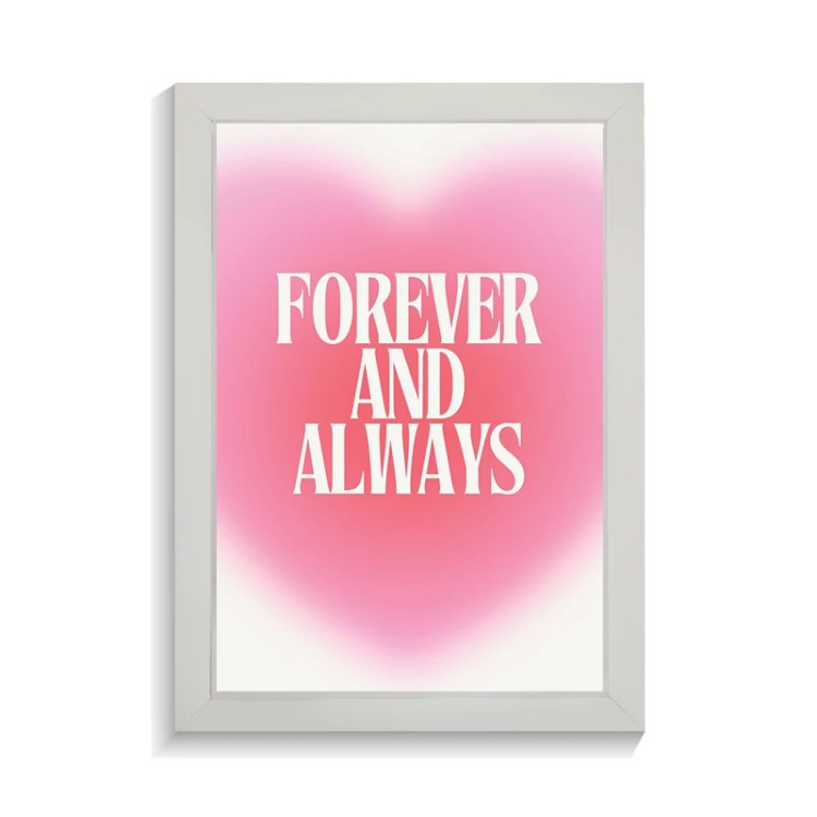 تابلو عاشقانه طرح forever کد PF-27086