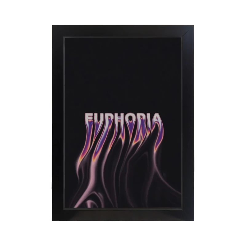 تابلو تایپوگرافی طرح EUPHORIA کد PF-21036