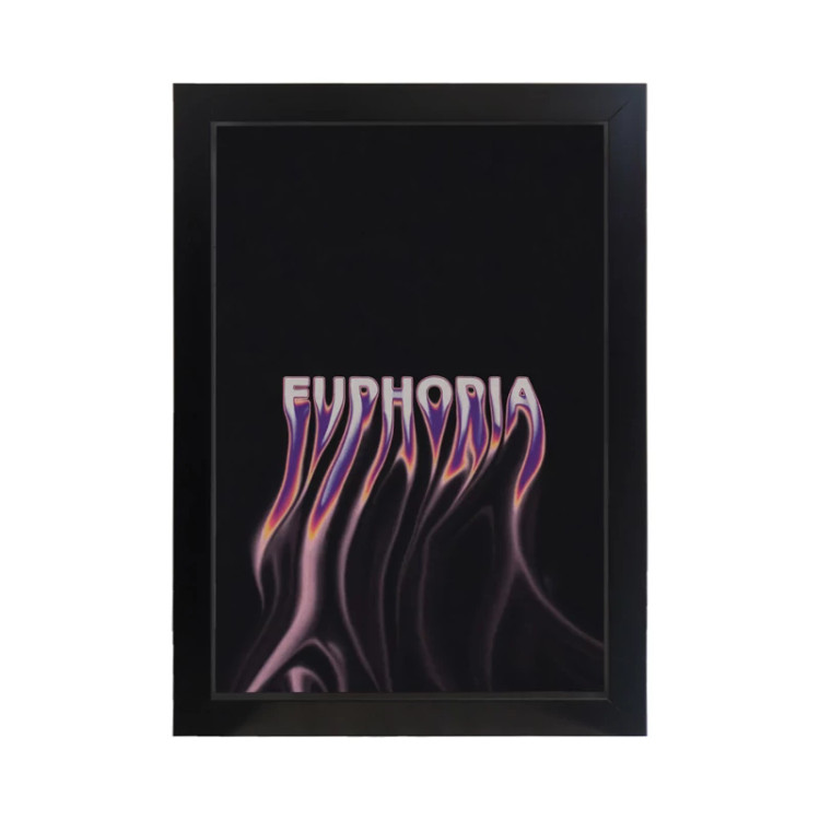 تابلو تایپوگرافی طرح EUPHORIA کد PF-21036