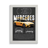 تابلو ماشین طرح بنز AMG GT C کد PF-23198