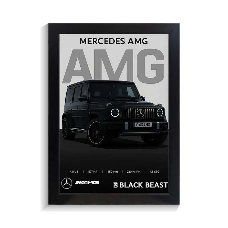 تابلو ماشین طرح بنز AMG کد PF-23155