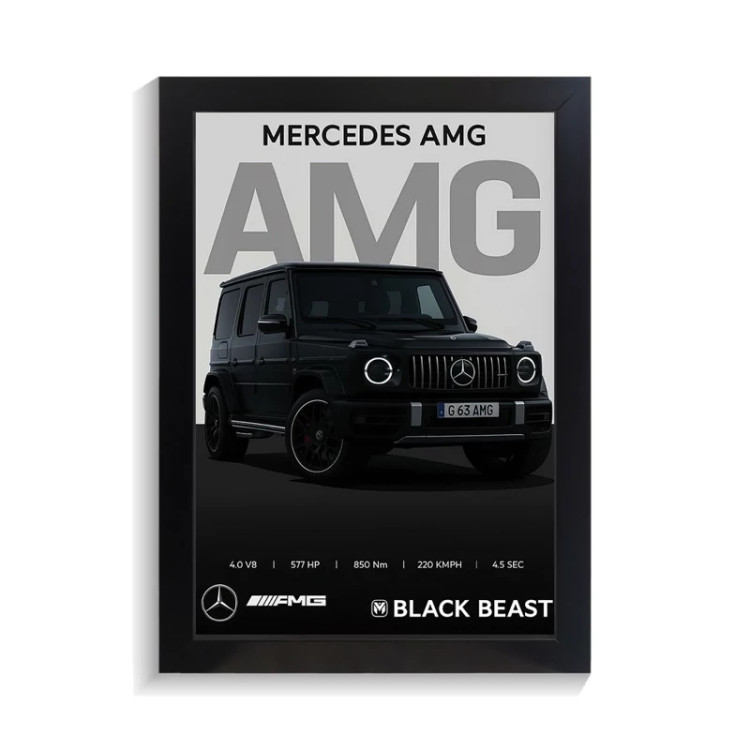 تابلو ماشین طرح بنز AMG کد PF-23155
