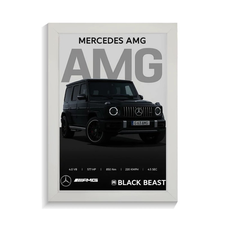 تابلو ماشین طرح بنز AMG کد PF-23155