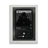تابلو خواننده طرح موزیک پلیر starboy د ویکند کد PF-20574