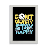 تابلو تایپوگرافی طرح dont worry کد PF-15062