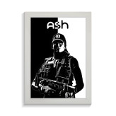 تابلو گیمینگ طرح ash رینبو سیکس کد PF-30213
