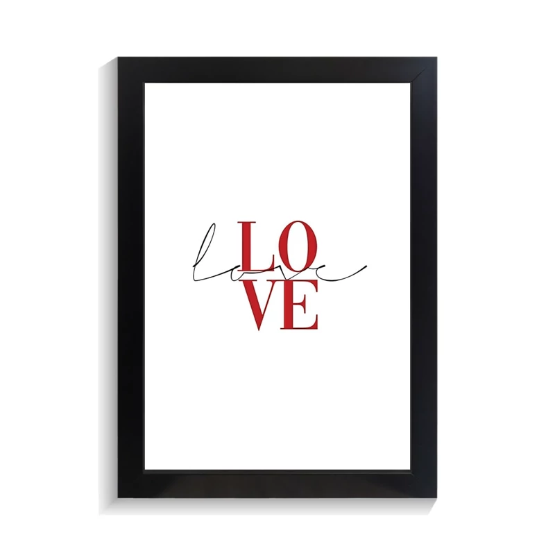 تابلو عاشقانه طرح love کد PF-27092