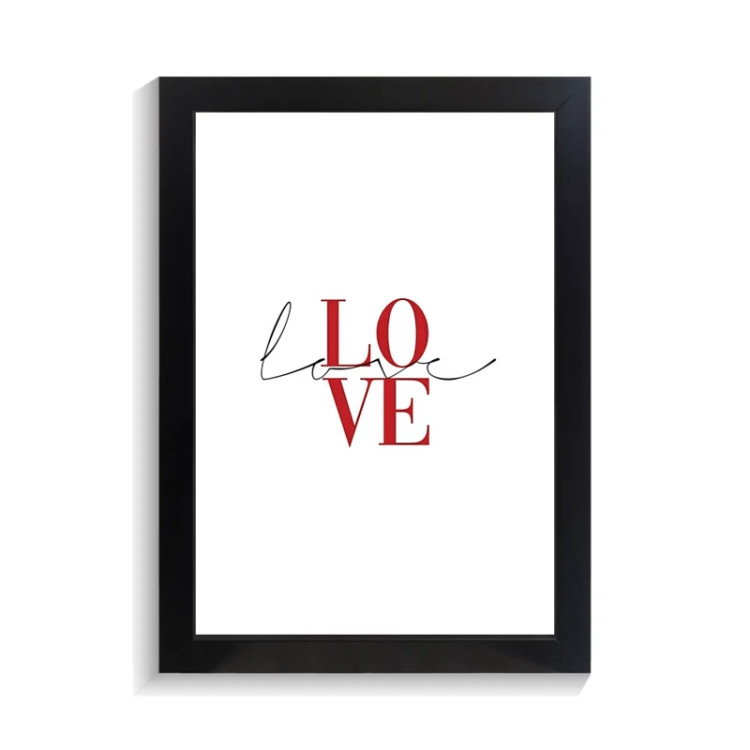 تابلو عاشقانه طرح love کد PF-27092