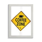 تابلو کافه و رستوران طرح COFFE ZONE کد PF-29003