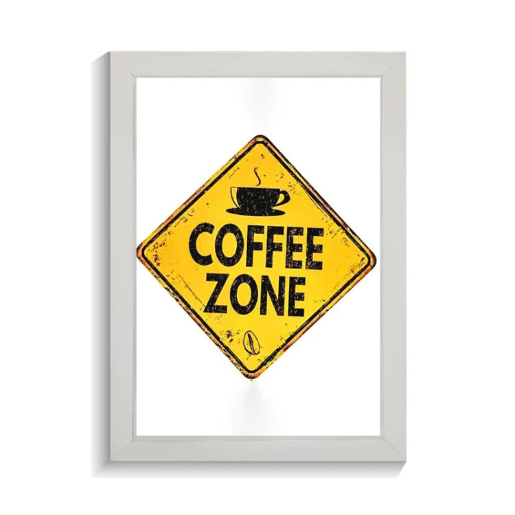 تابلو کافه و رستوران طرح COFFE ZONE کد PF-29003