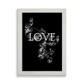 تابلو عاشقانه طرح love کد PF-27089