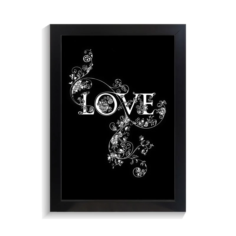 تابلو عاشقانه طرح love کد PF-27089