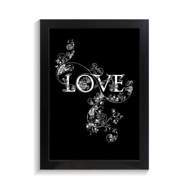 تابلو عاشقانه طرح love کد PF-27089