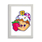 تابلو قنادی طرح کاپ کیک کد PF-29060
