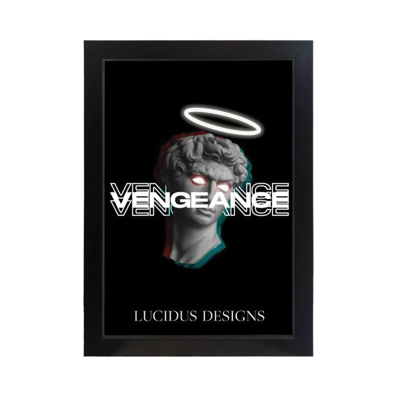 تابلو فانتزی طرح VENGEANCE کد PF-21041